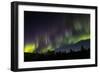 USA, Alaska, Aurora borealis and stars.-Jaynes Gallery-Framed Photographic Print