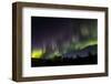 USA, Alaska, Aurora borealis and stars.-Jaynes Gallery-Framed Photographic Print