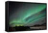 USA, Alaska, Aurora Borealis, Northern lights natural atmospheric effect near the magnetic pole-Gerard Fritz-Framed Stretched Canvas