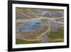 USA, Alaska, Brooks Range, Arctic National Wildlife Refuge. Aerial of Ivishak River.-Jaynes Gallery-Framed Photographic Print