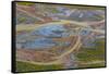 USA, Alaska, Brooks Range, Arctic National Wildlife Refuge. Aerial of Ivishak River.-Jaynes Gallery-Framed Stretched Canvas