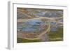 USA, Alaska, Brooks Range, Arctic National Wildlife Refuge. Aerial of Ivishak River.-Jaynes Gallery-Framed Photographic Print