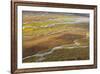 USA, Alaska, Brooks Range, Arctic NWR. Aerial of braided river and tundra.-Jaynes Gallery-Framed Premium Photographic Print