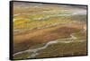 USA, Alaska, Brooks Range, Arctic NWR. Aerial of braided river and tundra.-Jaynes Gallery-Framed Stretched Canvas