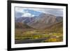 USA, Alaska, Brooks Range. Landscape with Trans-Alaska Pipeline and highway.-Jaynes Gallery-Framed Photographic Print