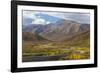 USA, Alaska, Brooks Range. Landscape with Trans-Alaska Pipeline and highway.-Jaynes Gallery-Framed Photographic Print