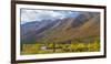 USA, Alaska, Brooks Range. Mountain landscape with stream.-Jaynes Gallery-Framed Photographic Print