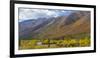 USA, Alaska, Brooks Range. Mountain landscape with stream.-Jaynes Gallery-Framed Photographic Print