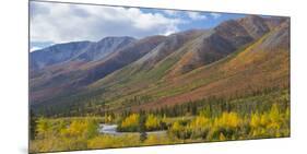 USA, Alaska, Brooks Range. Mountain landscape with stream.-Jaynes Gallery-Mounted Photographic Print