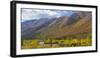 USA, Alaska, Brooks Range. Mountain landscape with stream.-Jaynes Gallery-Framed Photographic Print