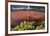 USA, Alaska, Chena Hot Springs. Old truck and flowers.-Jaynes Gallery-Framed Photographic Print