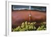 USA, Alaska, Chena Hot Springs. Old truck and flowers.-Jaynes Gallery-Framed Photographic Print