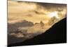 USA, Alaska, Chilkat River Valley. Mountain Sunrise-Cathy & Gordon Illg-Mounted Photographic Print