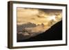 USA, Alaska, Chilkat River Valley. Mountain Sunrise-Cathy & Gordon Illg-Framed Photographic Print