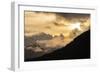 USA, Alaska, Chilkat River Valley. Mountain Sunrise-Cathy & Gordon Illg-Framed Photographic Print