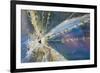 USA, Alaska. Cracked auto glass.-Jaynes Gallery-Framed Photographic Print