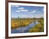 USA, Alaska, Dalton Highway. Landscape with Kanuti River.-Jaynes Gallery-Framed Photographic Print