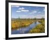 USA, Alaska, Dalton Highway. Landscape with Kanuti River.-Jaynes Gallery-Framed Photographic Print