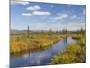 USA, Alaska, Dalton Highway. Landscape with Kanuti River.-Jaynes Gallery-Mounted Photographic Print