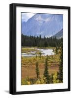 USA, Alaska, Denali Highway scenery in the fall.-Savanah Stewart-Framed Photographic Print