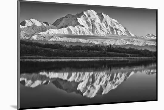 USA, Alaska, Denali, Mt. Mckinley from Wonder Lake-John Ford-Mounted Photographic Print