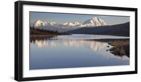 USA, Alaska, Denali, Mt. McKinley from Wonder Lake-John Ford-Framed Photographic Print