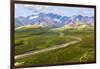 USA, Alaska, Denali National Park. Mountain landscape with Polychrome Pass.-Jaynes Gallery-Framed Photographic Print