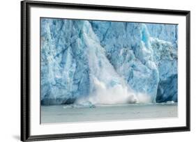 USA, Alaska, Endicott Arm of Dawes Glacier calving.-Jaynes Gallery-Framed Premium Photographic Print