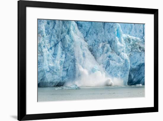 USA, Alaska, Endicott Arm of Dawes Glacier calving.-Jaynes Gallery-Framed Premium Photographic Print