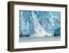 USA, Alaska, Endicott Arm of Dawes Glacier calving.-Jaynes Gallery-Framed Photographic Print