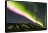 USA, Alaska, Fairbanks. Aurora borealis at night.-Jaynes Gallery-Framed Stretched Canvas