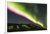 USA, Alaska, Fairbanks. Aurora borealis at night.-Jaynes Gallery-Framed Photographic Print