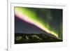 USA, Alaska, Fairbanks. Aurora borealis at night.-Jaynes Gallery-Framed Premium Photographic Print