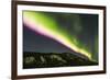 USA, Alaska, Fairbanks. Aurora borealis at night.-Jaynes Gallery-Framed Premium Photographic Print
