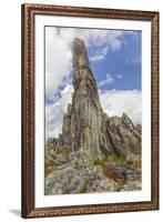 USA, Alaska, Finger Rock. Tor outcropping of rock.-Jaynes Gallery-Framed Premium Photographic Print