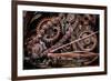 USA, Alaska. Gears and chains-Jaynes Gallery-Framed Premium Photographic Print