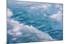 USA, Alaska, Glacier Bay National Park. Close-up of Blue Ice-Don Paulson-Mounted Photographic Print