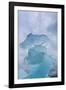 USA, Alaska, Glacier Bay NP. Towering ice formation and storm clouds.-Don Paulson-Framed Photographic Print