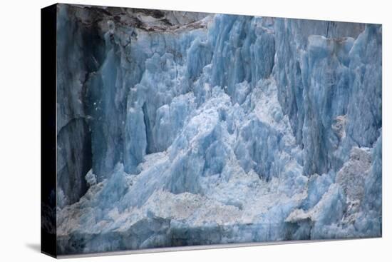 USA, Alaska, Inside Passage, Glacier Calving-John Ford-Stretched Canvas