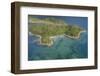 USA, Alaska, Katmai National Park. Aerial view of islands in Amalek Bay.-Frank Zurey-Framed Photographic Print