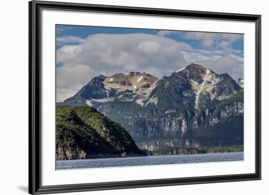 USA, Alaska, Katmai National Park. Scenic landscape in Amalik Bay-Frank Zurey-Framed Premium Photographic Print