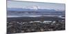 USA, Alaska, Kenai Peninsula. Seascape with Mount Redoubt and beach.-Jaynes Gallery-Mounted Photographic Print