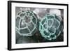 USA, Alaska, Ketchikan, Antique Japanese Glass Fishing Floats-Savanah Stewart-Framed Photographic Print