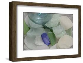 USA, Alaska, Ketchikan, Beach Glass-Savanah Stewart-Framed Photographic Print