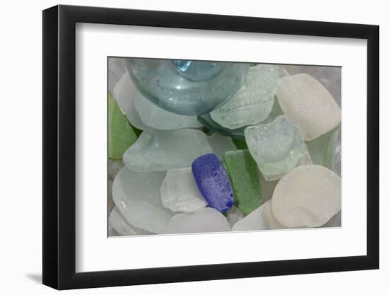 USA, Alaska, Ketchikan, Beach Glass-Savanah Stewart-Framed Photographic Print