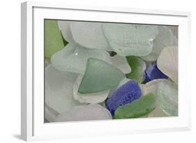 USA, Alaska, Ketchikan, Beach Glass-Savanah Stewart-Framed Photographic Print