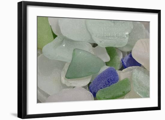 USA, Alaska, Ketchikan, Beach Glass-Savanah Stewart-Framed Photographic Print