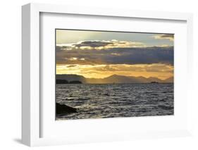 USA, Alaska, Ketchikan. Sunset North of Town-Savanah Stewart-Framed Photographic Print