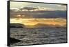 USA, Alaska, Ketchikan. Sunset North of Town-Savanah Stewart-Framed Stretched Canvas