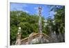 USA, Alaska, Ketchikan, Totem Bight State Historical Park-Savanah Stewart-Framed Photographic Print